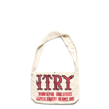 Load image into Gallery viewer, Kapital Cotton Twill KOUNTRY FACTORY Book Bag
