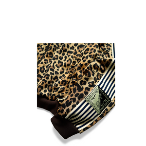 Kapital Smooth Jersey Leopard STANTMAN & WOMAN Track JKT
