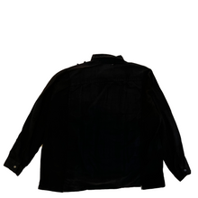 Load image into Gallery viewer, Needles Rebuild Ribbon Shirt WIDE Over dye Black 01
