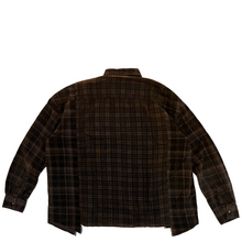Load image into Gallery viewer, Needles Rebuild Ribbon Shirt WIDE Over dye Brown 01
