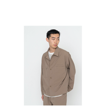 Load image into Gallery viewer, Nanamica ALPHADRY Shirt Jacket Taupe

