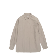 Load image into Gallery viewer, Nanamica Reg Collar Wind Shirt L Taupe
