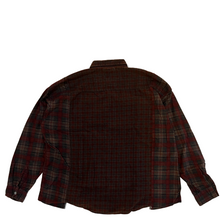 Load image into Gallery viewer, Needles Rebuild Ribbon Shirt WIDE Over dye Brown 02
