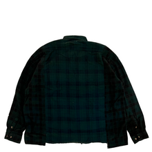 Load image into Gallery viewer, Needles Rebuild Ribbon Shirt WIDE Over dye Green 01

