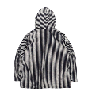 Engineered Garments LC Wide Stripe Cagoule Shirt