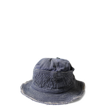 Load image into Gallery viewer, Kapital The Old Man &amp; The Sea  Hat Soft Crash Navy
