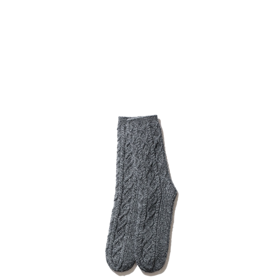Snow Peak Alpaca Knit Socks Grey