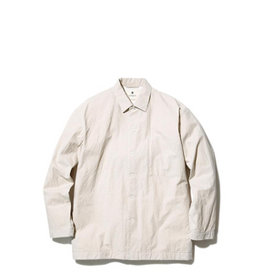 Snow Peak BAFU Cloth Shirt Jacket  Ivory